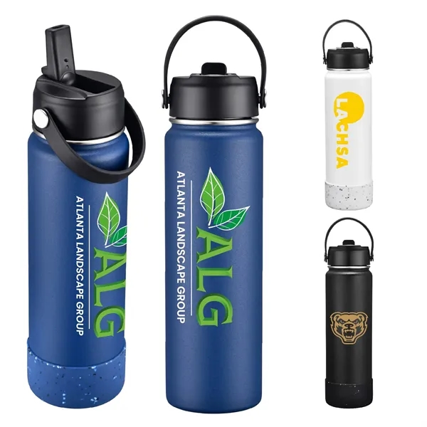 27oz Vaccum Water Bottle with Silicone Bottom... from ASI 39820 Opusline (Benmex) / Opus Line