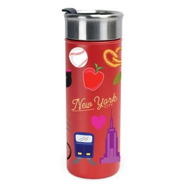 18 Oz. Stainless Steel Blaze Tumbler... from ASI 52475 Xpres LLC