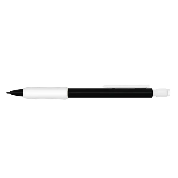 Mechanical pencil with black barrel and colored trim. Refillable.... from ASI 67675 Liqui-Mark Corp