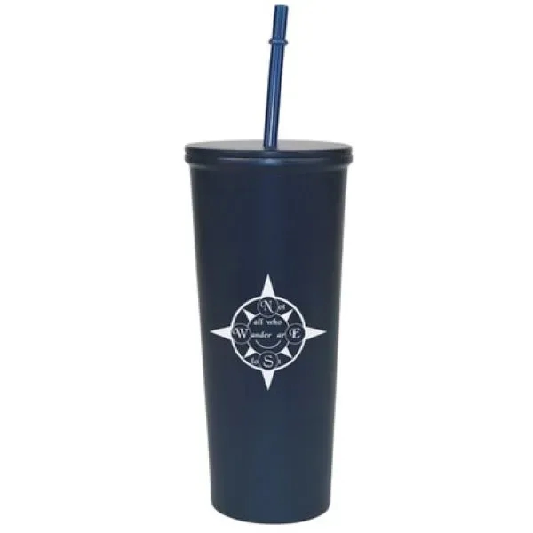 22 Oz. Stainless Steel Wanderer Tumbler... from ASI 52475 Xpres LLC