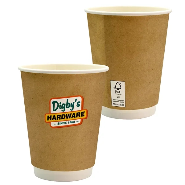 12 oz Full Color Dusky Paper Cup... from ASI 30208 A P Specialties / AP Specialties
