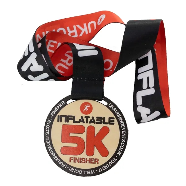 Bass plywood medals in assorted shapes and sizes with full color... from ASI 52263 EMT