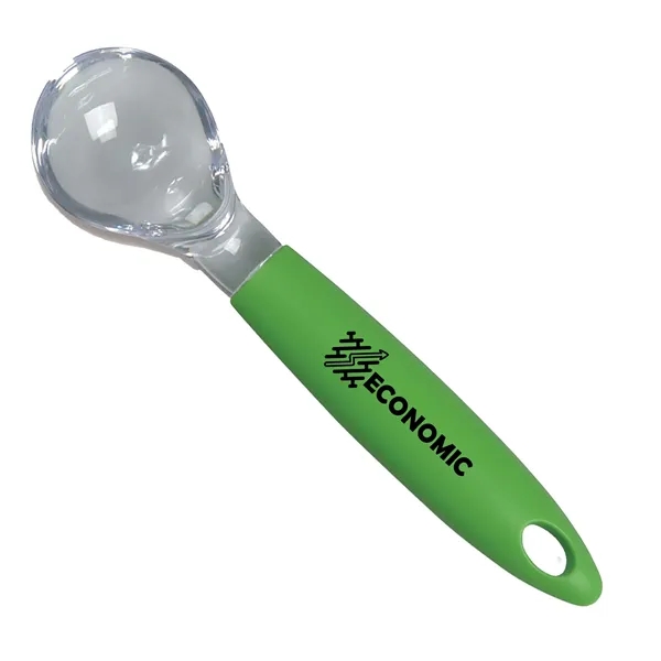 Ice cream scoop with a solid color handle.... from ASI 54040 Fey Promo / Mi Line by Fey