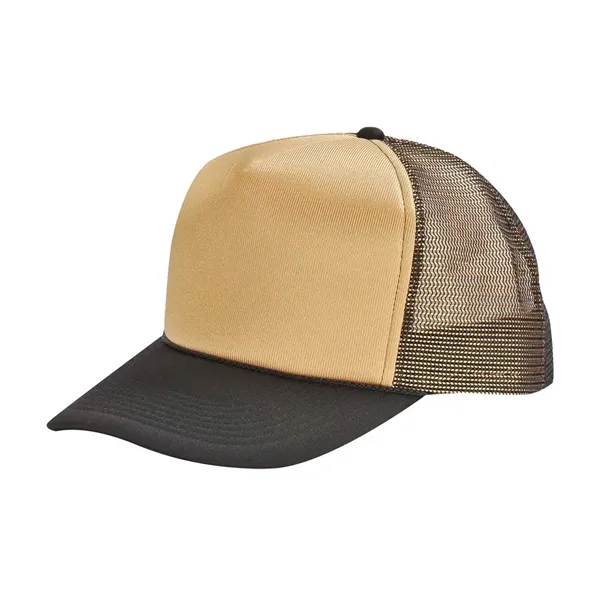 Mesh Trucker Cap with Snap Closure in Metallic Colors... from ASI 31517 Admart Products