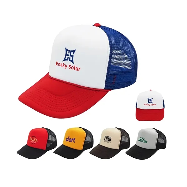 Mesh Trucker Cap with Snap Closure... from ASI 31517 Admart Products