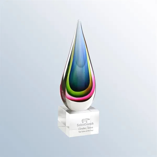 Colorful Art Glass Award... from ASI 31517 Admart Products / Admart Line