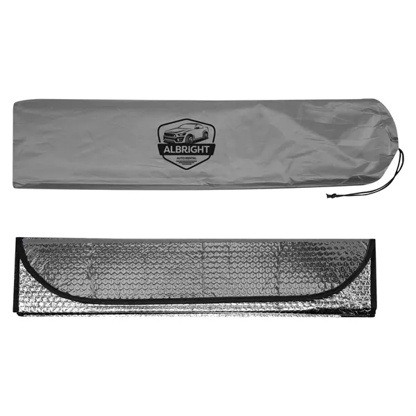 23.5" x 51" accordion-style car sun shade.... from ASI 61125 Hit Promotional Products / Hit®