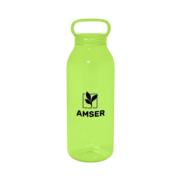 32 oz. rPET bottle with screw-on, spill-resistant lid.... from ASI 61125 Hit Promotional Products / Hit®