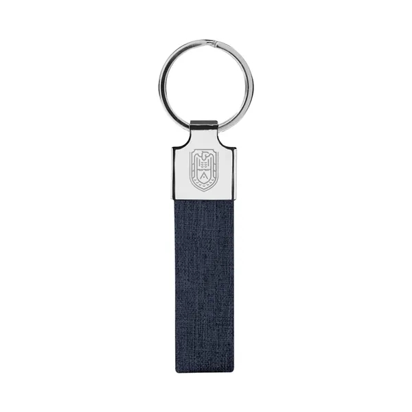 4.5" x 1" rPET key tag with split ring attachment.... from ASI 61125 Hit Promotional Products / Hit®