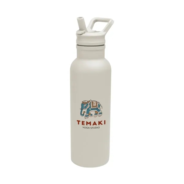 17 oz. recycled stainless steel bottle with double wall insulation, lid... from ASI 61125 Hit Promotional Products / Hit®