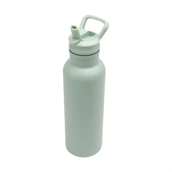 17 oz. recycled stainless steel bottle with double wall insulation, lid... from ASI 61125 Hit Promotional Products / Hit®
