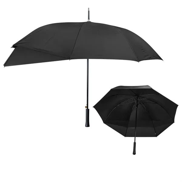 Umbrella with 47" arc, auto open/manual closure, fiberglass frame and hook... from ASI 61125 Hit Promotional Products / Hit®