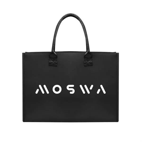 7" x 12" x 17" reusable shopping tote bag with 23"... from ASI 61125 Hit Promotional Products / Hit®