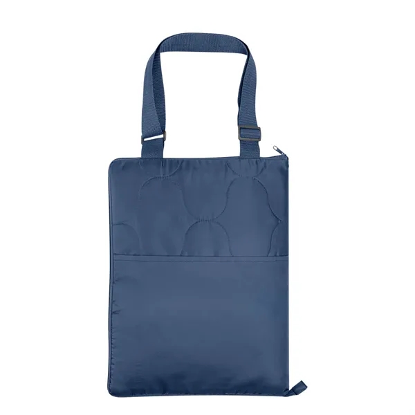 50" x 60" foldaway blanket with self-contained carry bag with zipper... from ASI 61125 Hit Promotional Products / Hit®