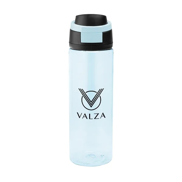 24 oz. rPET bottle with push button, spill-resistant lid and carry... from ASI 61125 Hit Promotional Products / Hit®