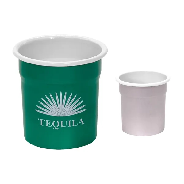 1.5 oz. aluminum shot glass.... from ASI 61125 Hit Promotional Products / Hit®