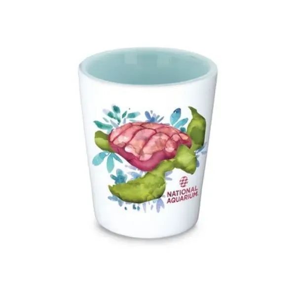 2 Oz. Two Tone Matte Ceramic Shot Glass... from ASI 52475 Xpres LLC