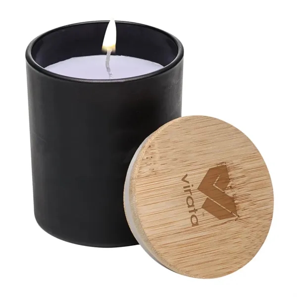 The Bruges Candle and Holder features an elegant black glass holder,... from ASI 84592 St Regis Group