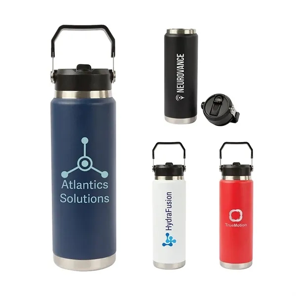 Riverbend 30 oz. Double Wall, Stainless Steel Water Bottle... from ASI 67866 Logomark/Valumark