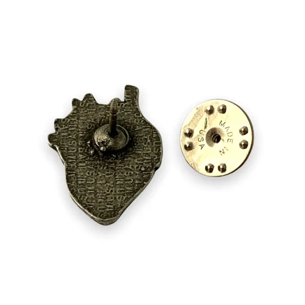 Anatomically correct human heart pin. Blank.... from ASI 96235 Wehr Industries Inc
