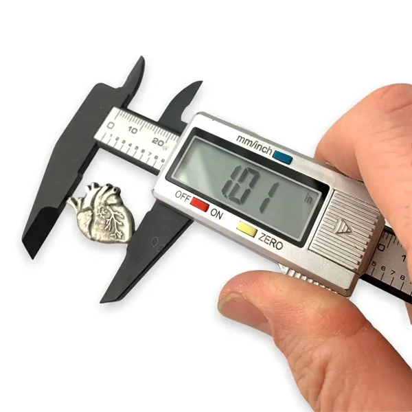 Anatomically correct human heart pin. Blank.... from ASI 96235 Wehr Industries Inc