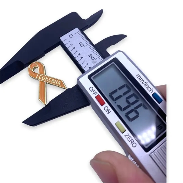 Orange enameled leukemia awareness lapel pin. Blank.... from ASI 96235 Wehr Industries Inc