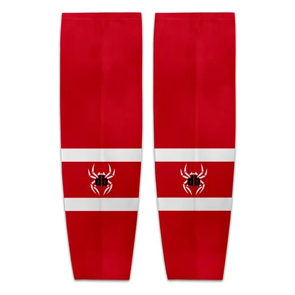 Youth hockey socks made of high-performance polyester fabric with a snug... from ASI 93987 Martini-Vispak Inc.