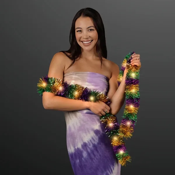 Iridescent Tinsel Boa and Craft Light; Blank Pricing... from ASI 34194 ALightPromos