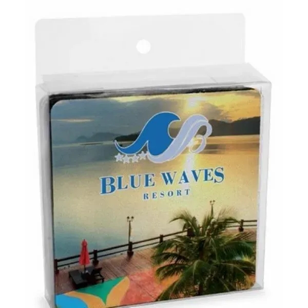 Neoprene Single Square Coaster... from ASI 52475 Xpres LLC