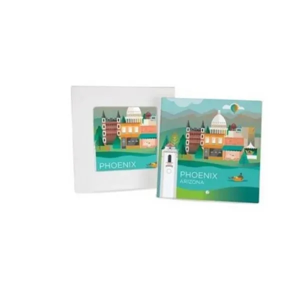 7.75" Inch Glass Tile with Stand... from ASI 52475 Xpres LLC