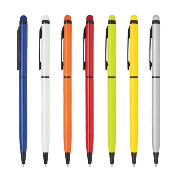 Twist action ballpoint pen with stylus.... from ASI 31517 Admart Products / Admart Line