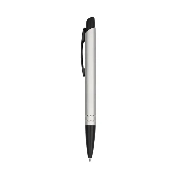 Curved Plunger Metallic Ballpoint Pen... from ASI 31517 Admart Products / Admart Line