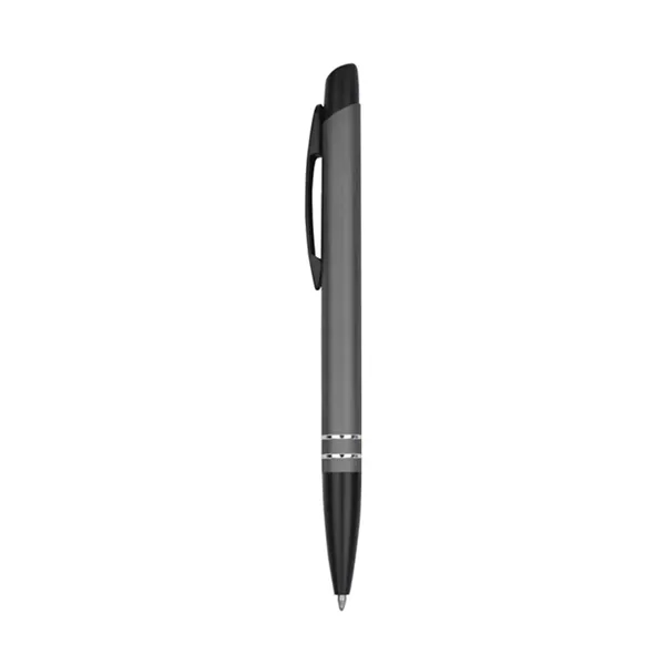 Curved Plunger Metallic Ballpoint Pen... from ASI 31517 Admart Products / Admart Line