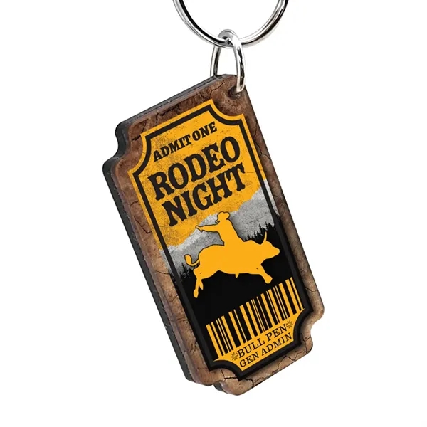 Event Ticket Stub Key Tags... from ASI 72521 Morris Magnets / Laser Cuts