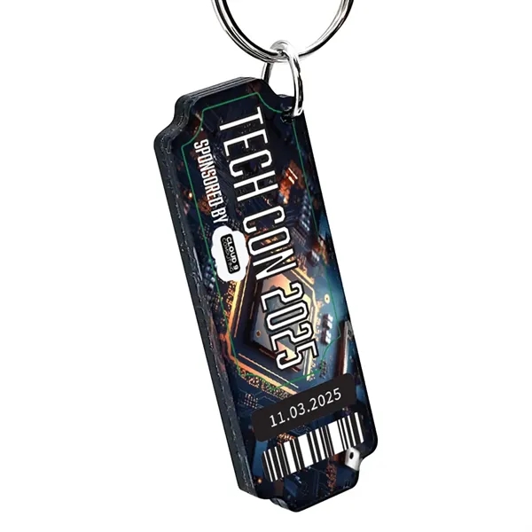 Event Ticket Stub Key Tags... from ASI 72521 Morris Magnets / Laser Cuts