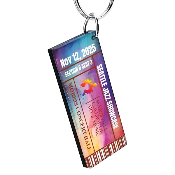 Event Ticket Stub Key Tags... from ASI 72521 Morris Magnets / Laser Cuts