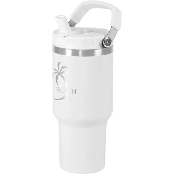 34oz Urban Peak® Pinnacle Flip Straw Tumbler... from ASI 89320 Starline USA Inc