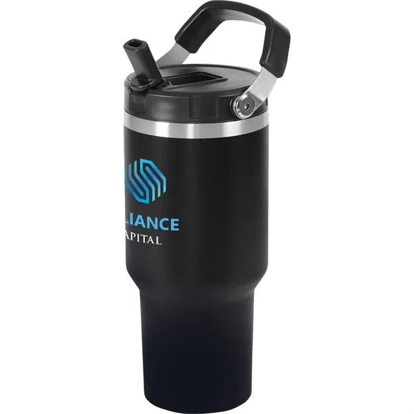 34oz Urban Peak® Pinnacle Flip Straw Tumbler... from ASI 89320 Starline USA Inc
