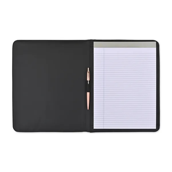 Vegan leather full size A4 writing pad with FSC certified paper... from ASI 56070 Gemline / Gemline®