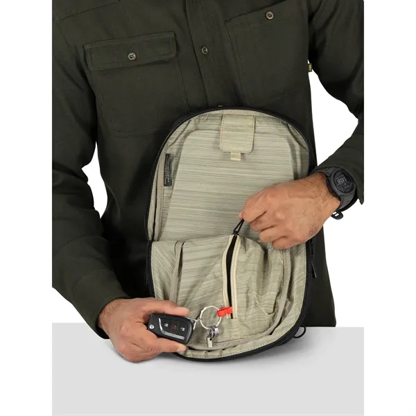 Sling bag with large main compartment, phone pocket, padded sleeve and... from ASI 56070 Gemline / Gemline®