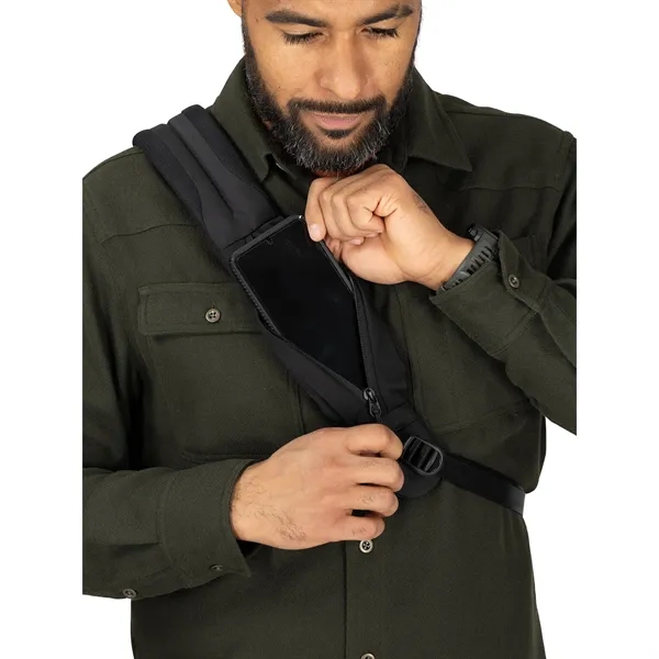 Sling bag with large main compartment, phone pocket, padded sleeve and... from ASI 56070 Gemline / Gemline®