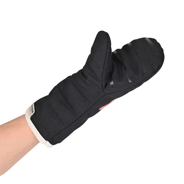 Oven mitt with silicone print and soft terry cloth interior lining.... from ASI 56070 Gemline / Gemline®