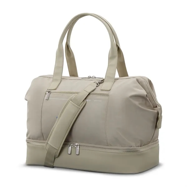 18.9"L x 14.2"H x 9.8"W duffel bag with adjustable, detachable, padded... from ASI 56070 Gemline / Gemline®