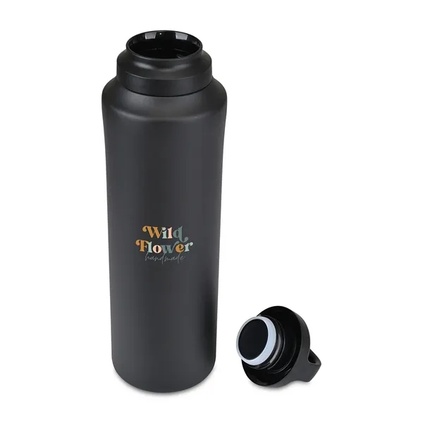 25 oz. recycled stainless steel bottle with double-wall vacuum insulation, sweat-proof... from ASI 56070 Gemline / Gemline®