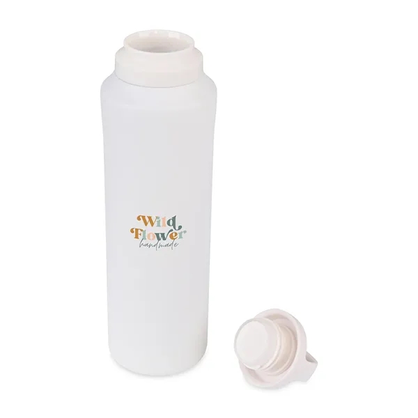 25 oz. recycled stainless steel bottle with double-wall vacuum insulation, sweat-proof... from ASI 56070 Gemline / Gemline®