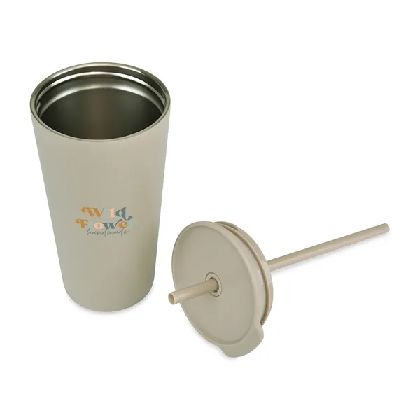17 oz. recycled stainless steel tumbler with double wall vacuum insulation,... from ASI 56070 Gemline / Gemline®