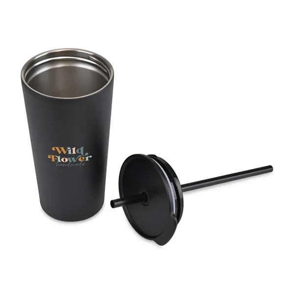 17 oz. recycled stainless steel tumbler with double wall vacuum insulation,... from ASI 56070 Gemline / Gemline®