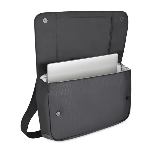 Padded laptop messenger bag; fits devices up to 16 inches.... from ASI 56070 Gemline / Gemline®