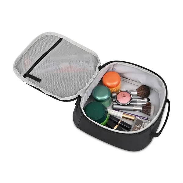 9" x 10" x 4" toiletry bag made of rPET material.... from ASI 56070 Gemline / Gemline®