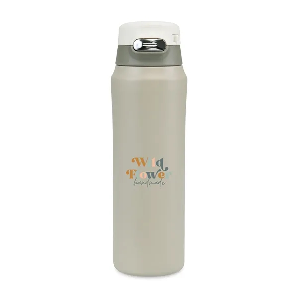 16 oz. recycled stainless steel bottle with with double-wall vacuum insulation,... from ASI 56070 Gemline / Gemline®